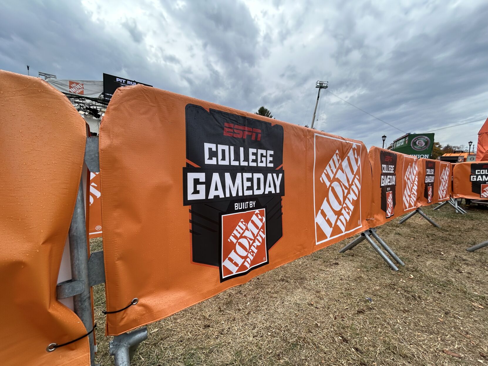 ESPN COLLEGE GAMEDAY PREP IN BLOOMINGTON
